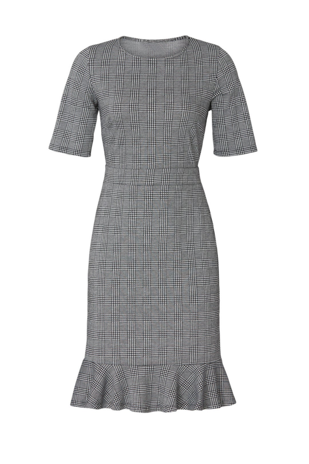 Printed Gia Flounce Hem Dress by Leota 4