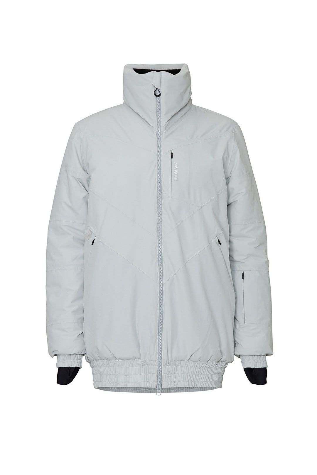 Light Grey Velocity Ski Jacket by LNDR 4