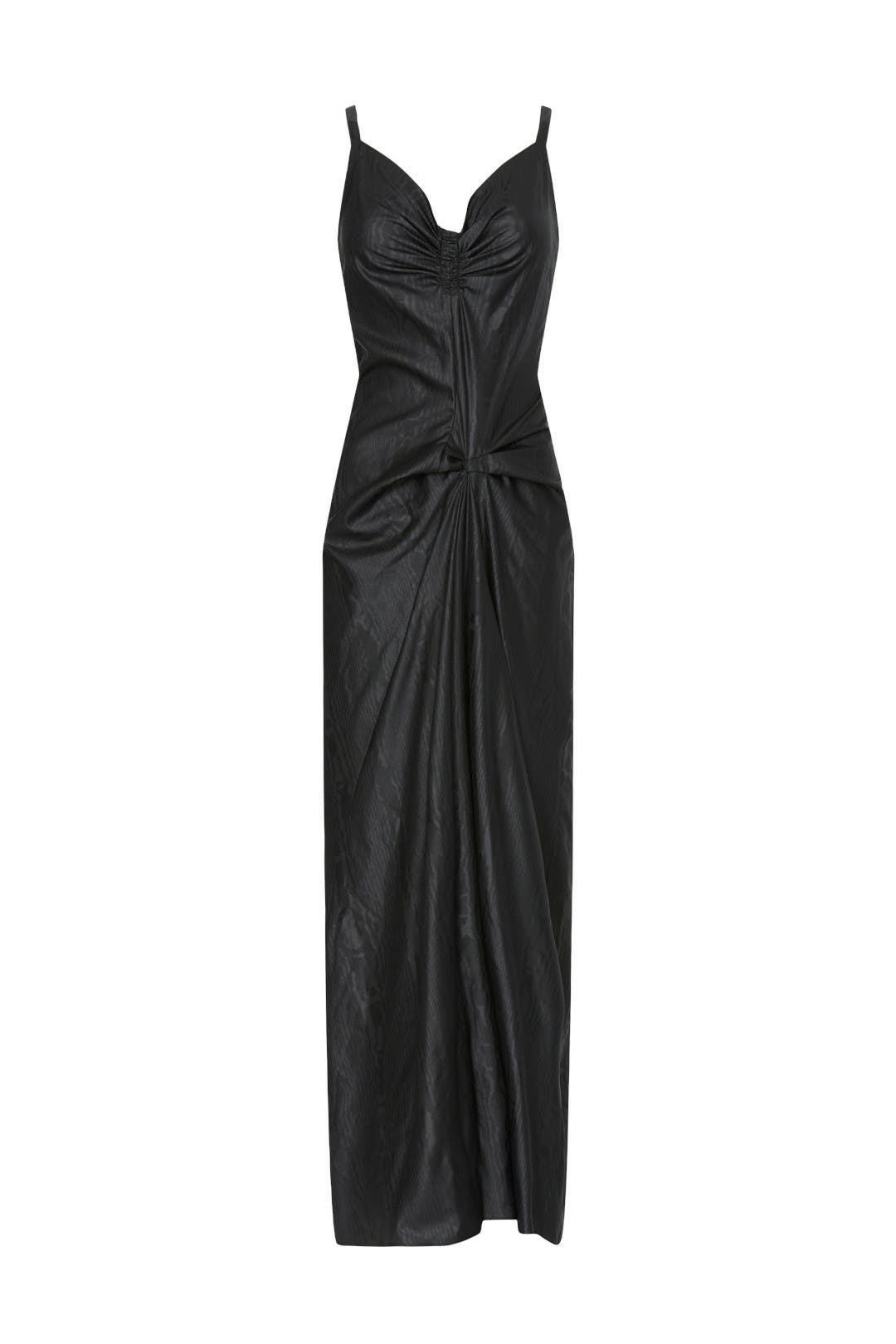 パーティードレス Maison Margiela S29FP0132 S78377 900 Dresses Black Maison Margiela Satin Fishtail Gown | Black | FARFETCH