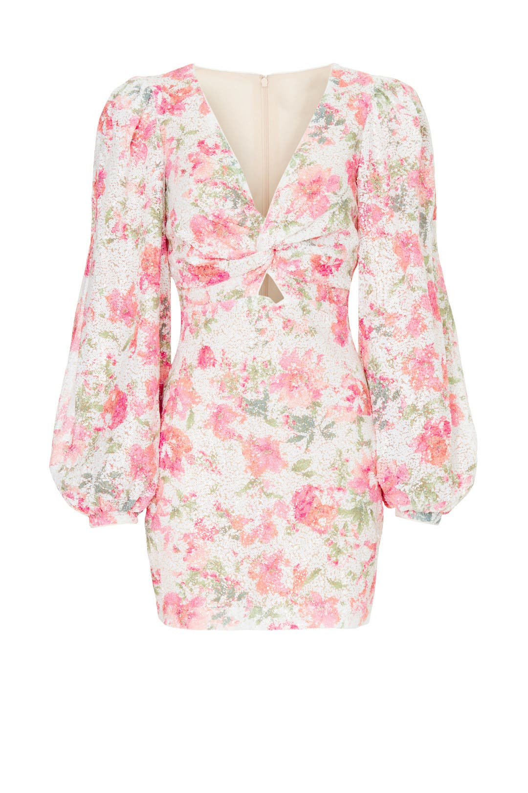 Vintage Floral Mini Dress by One33 Social | Rent the Runway