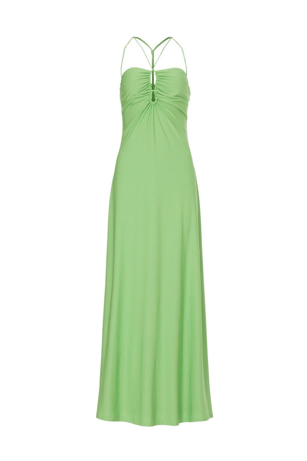 Green Halter Neck Dress by One33 Social | Rent the Runway