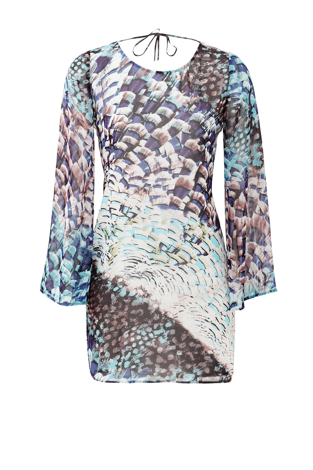 Exotic Feather Dress by Pencey 3