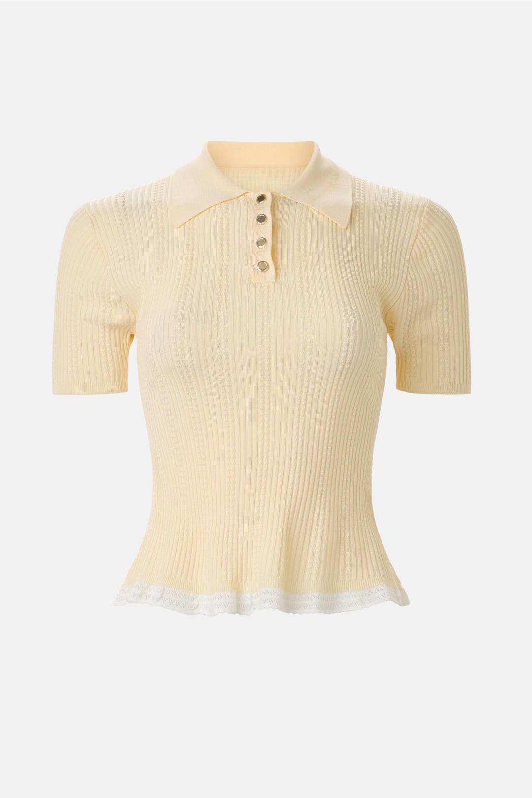 Knit Polo Top by Sandro | Rent the Runway