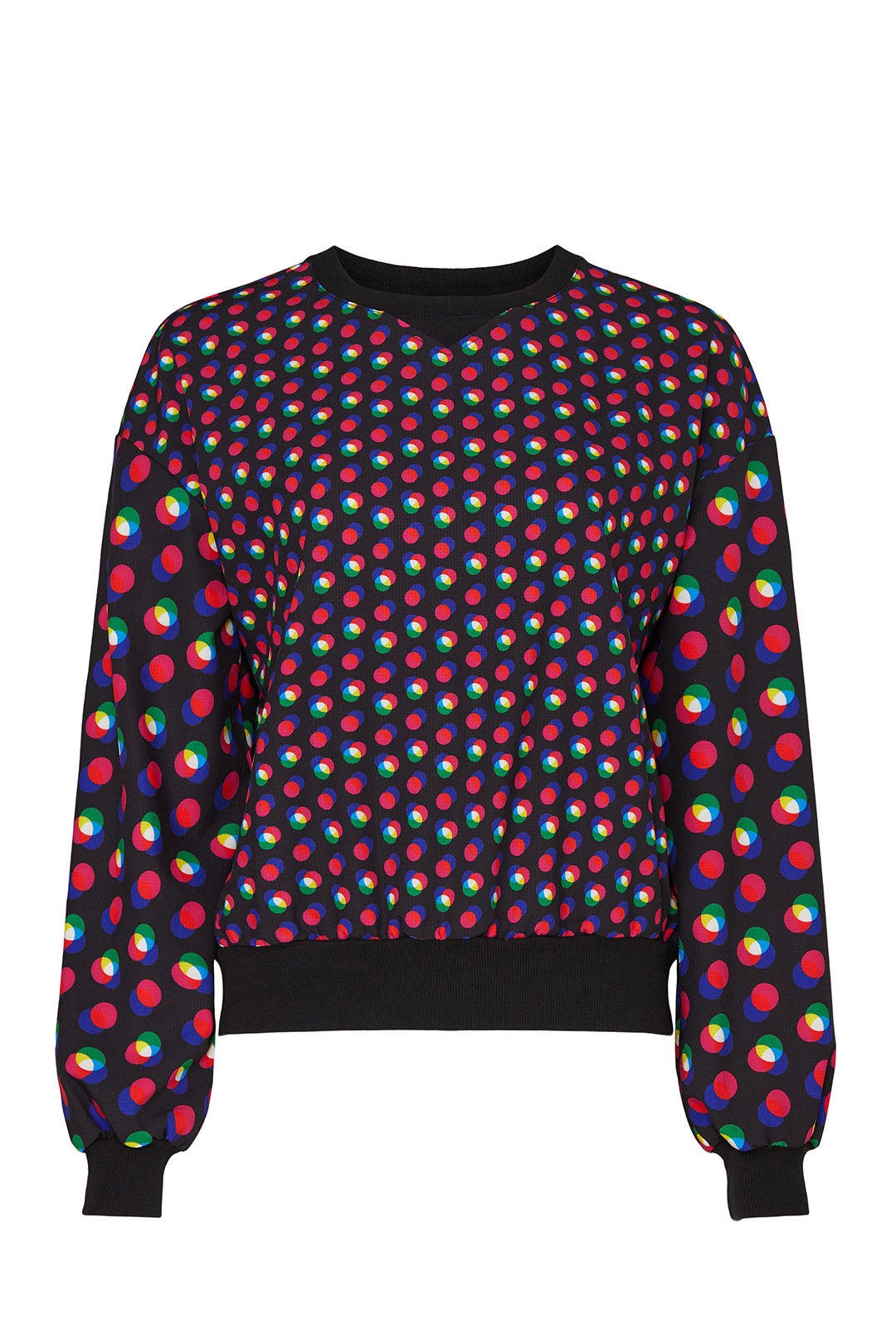 Printed Windbreaker Sweatshirt by Terez 4