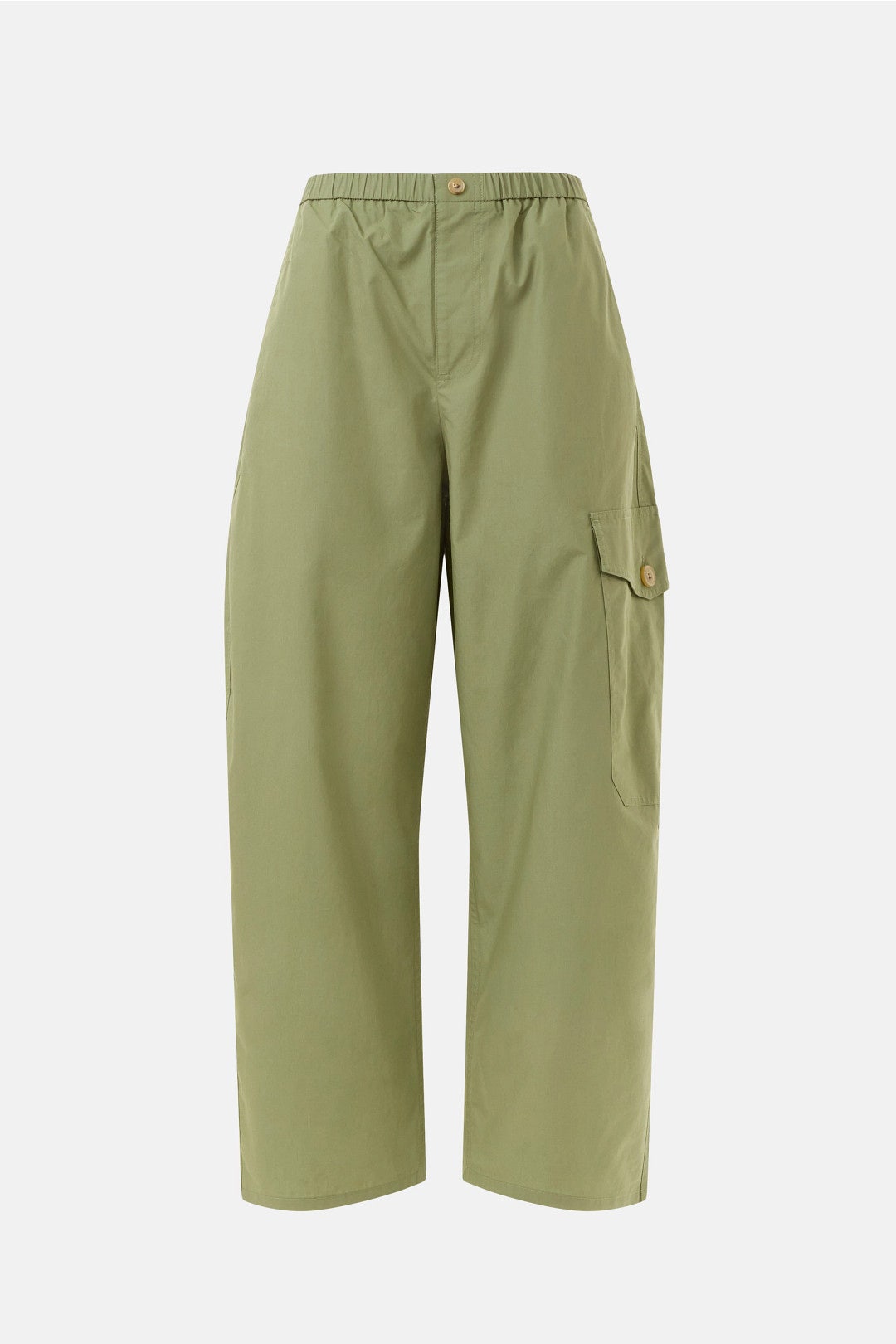 Green Barrel Leg Pants by Adam Lippes x RTR