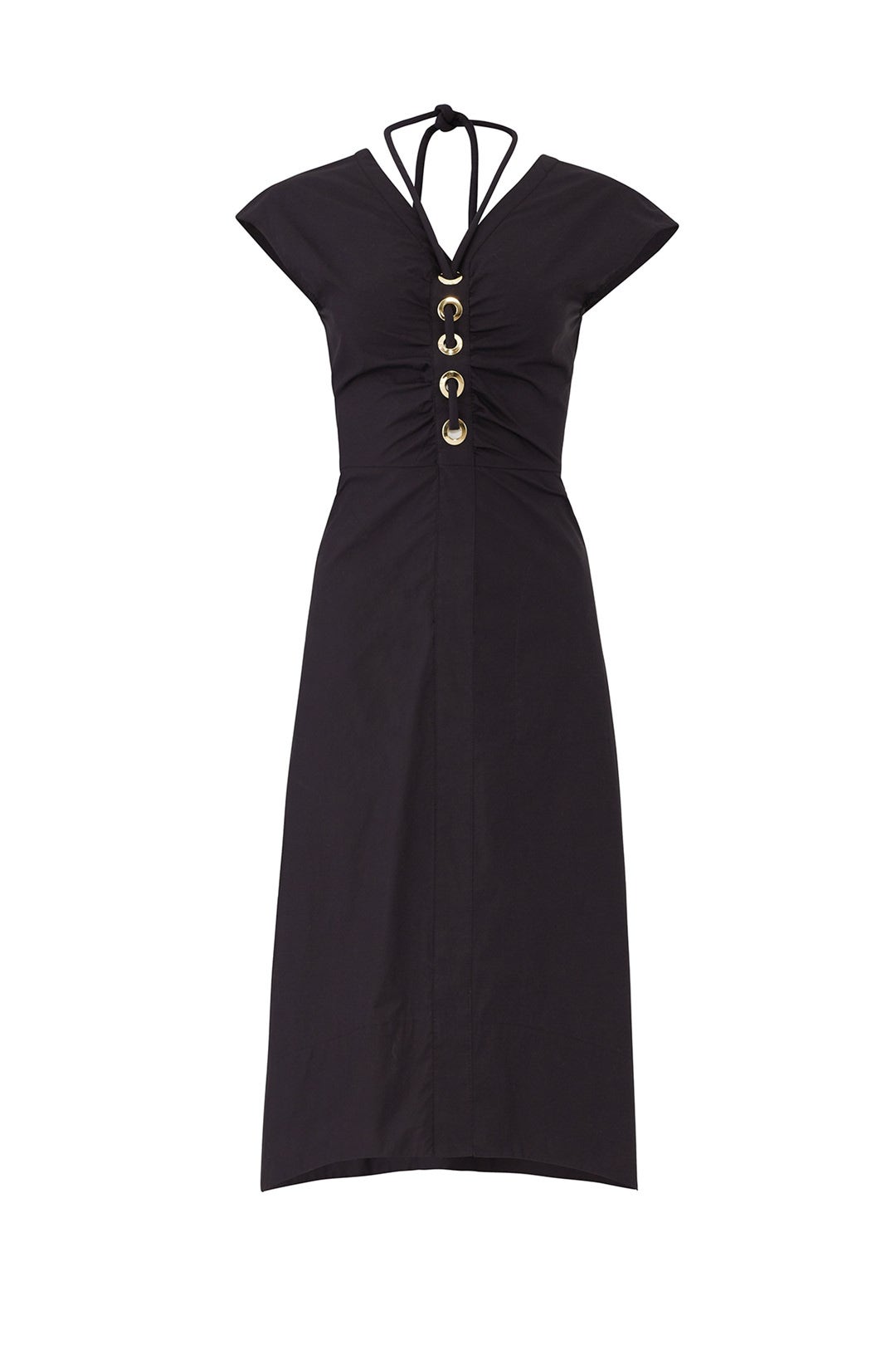Black Grommet Dress by Derek Lam 10 Crosby 3