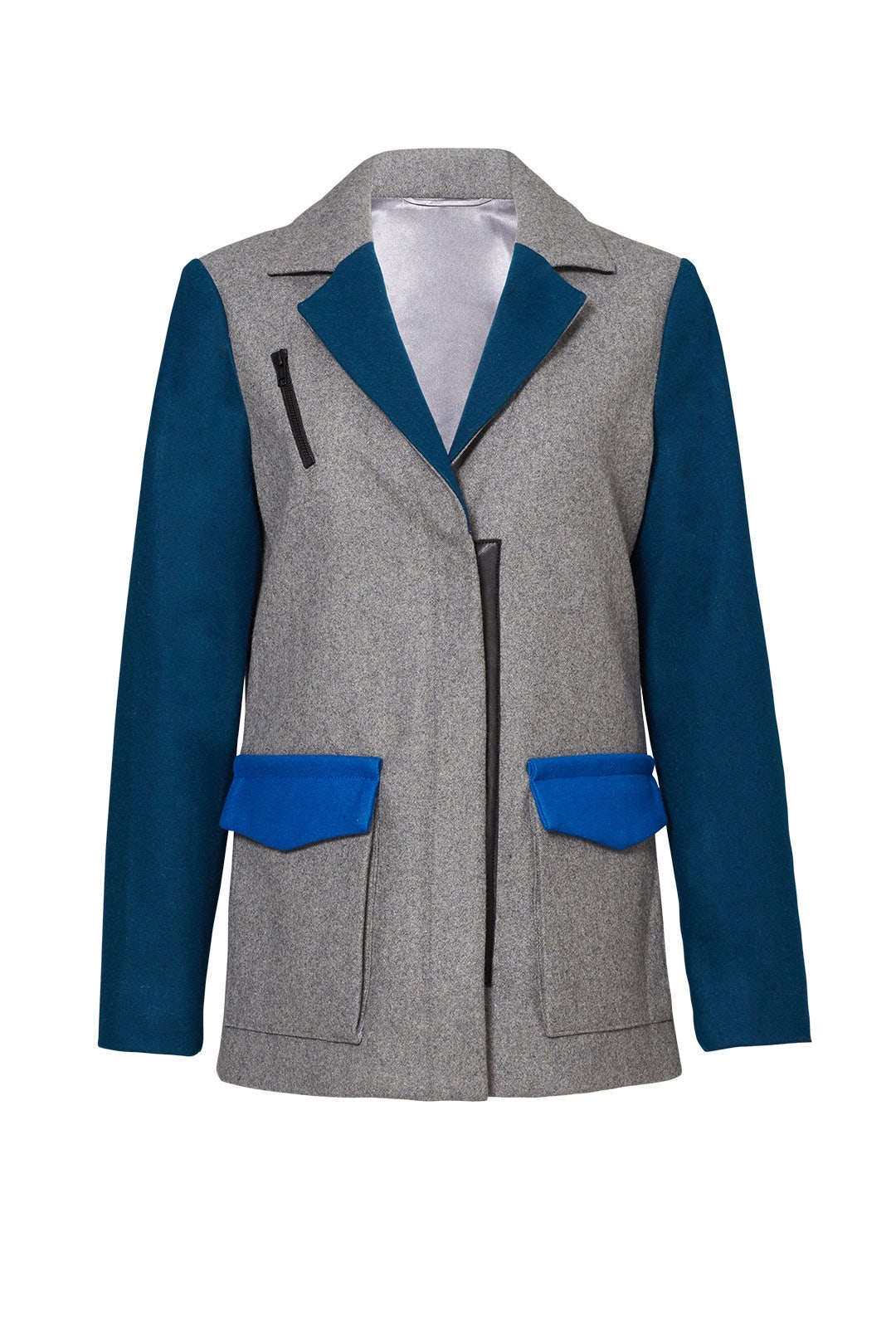 Archie Colorblock Coat by Ellie Mae