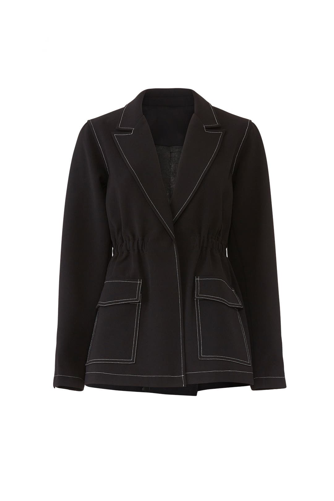 Isa Contrast Stitch Jacket by Greylin | Rent the Runway