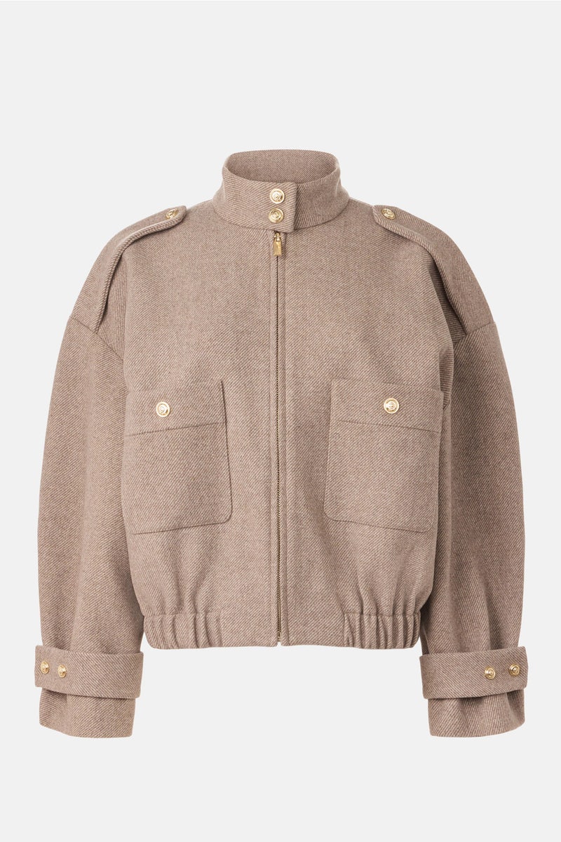 Mixed Wool Jacket by Maje - Photo 4