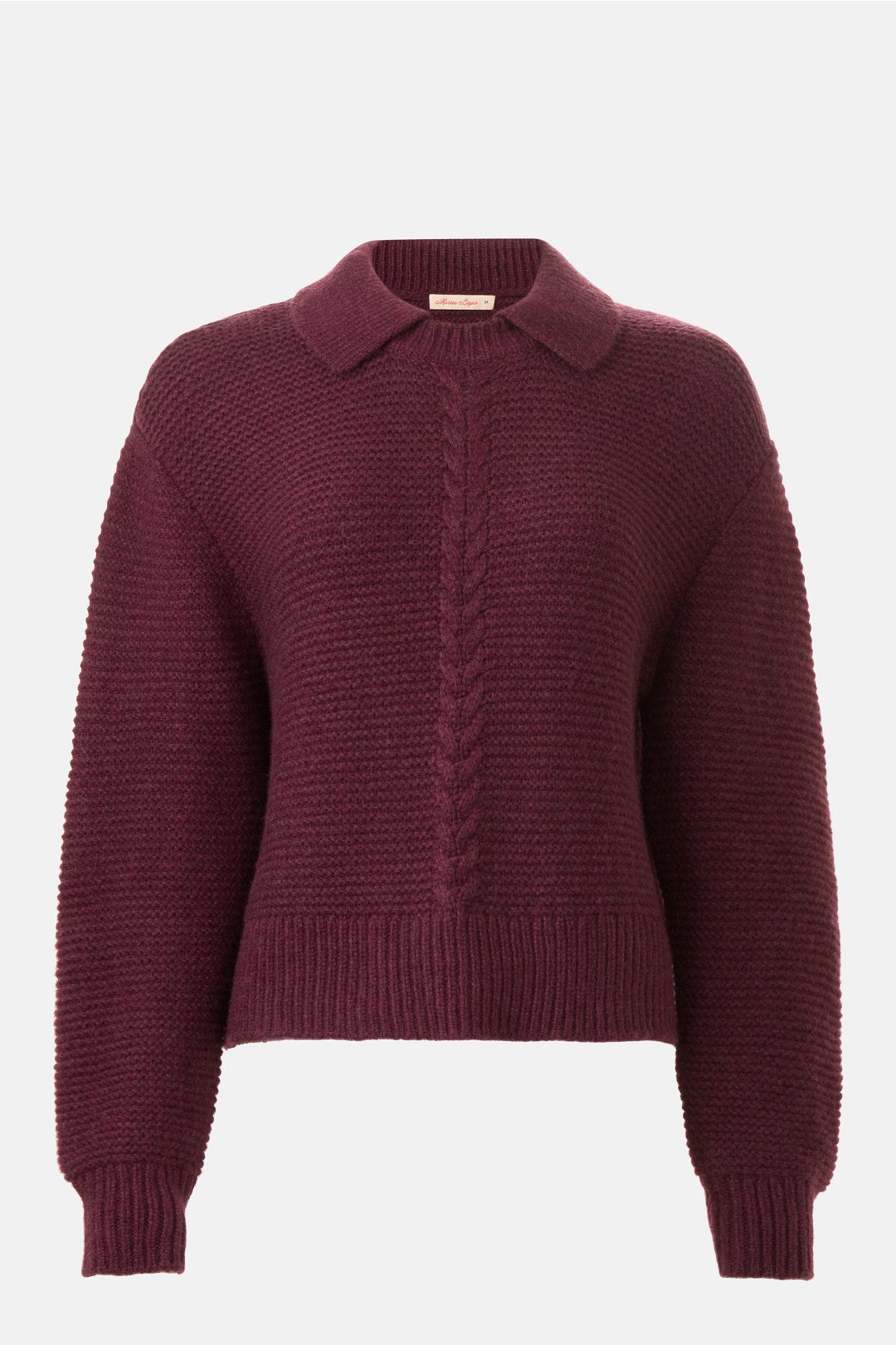 Everly Cable Collared Pullover Sweater by Marine Layer 4