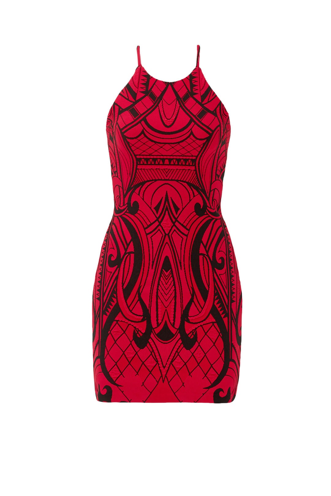 Red Instarsia Sheath by Parker
