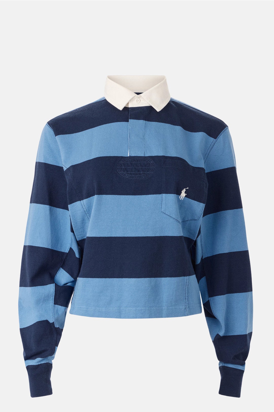 Vintage Jersey Knit Rugby Pullover