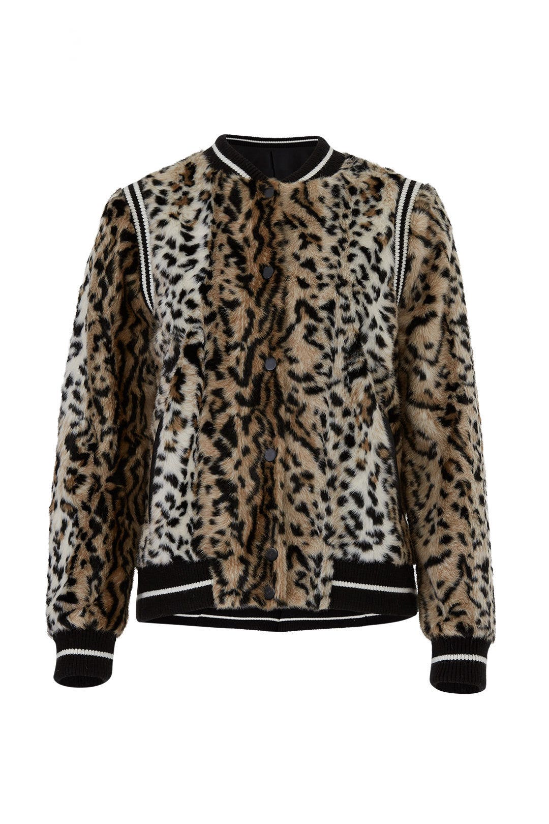 Faux Fur Emanuela Bomber Jacket by Saylor