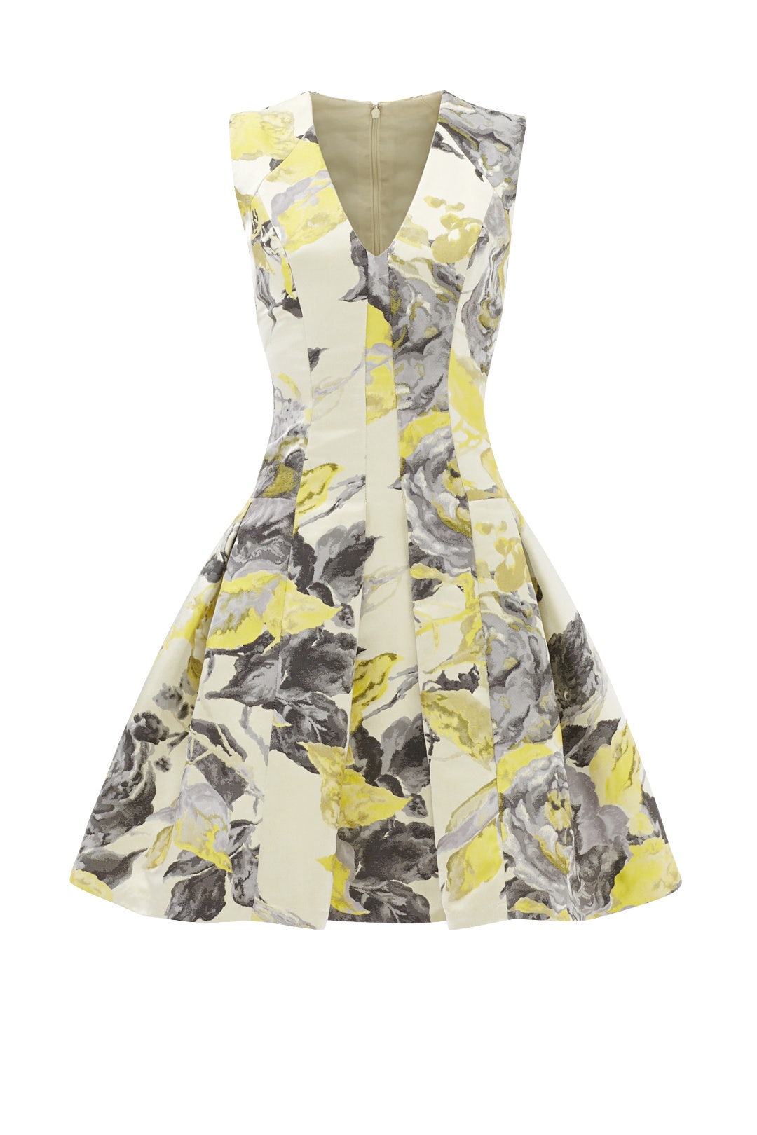 Citrus Flare Dress by Carmen Marc Valvo 3
