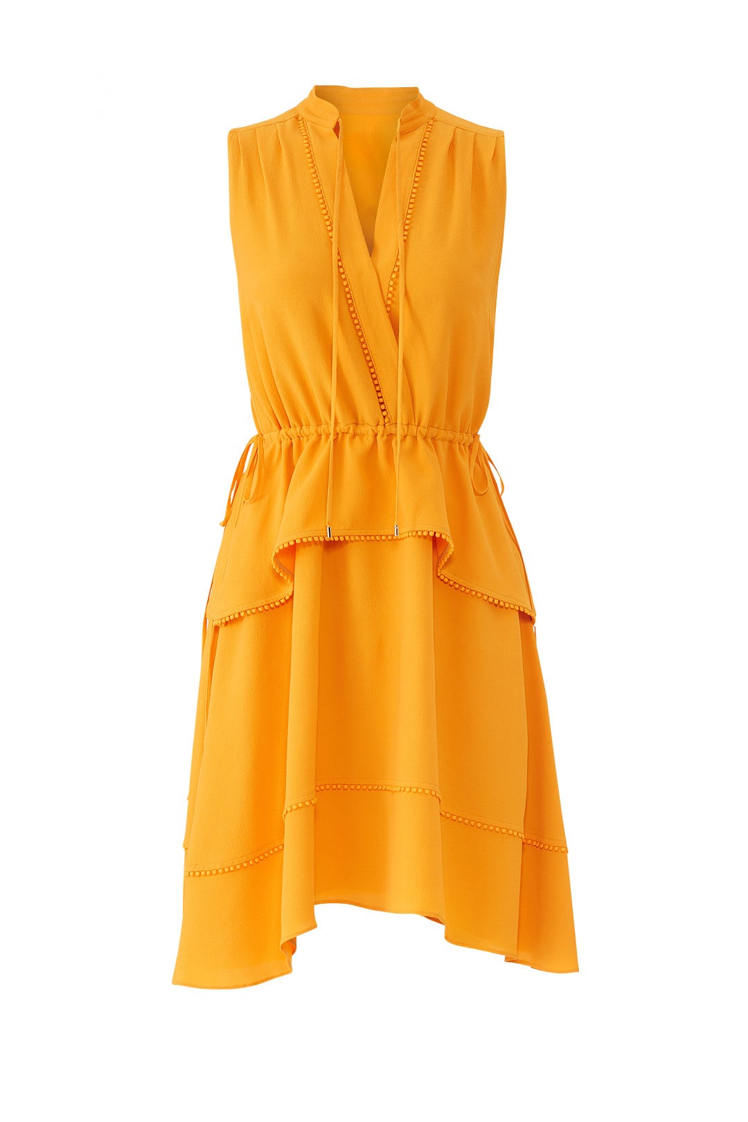 Saffron Tiered Dress by Derek Lam 10 Crosby 3