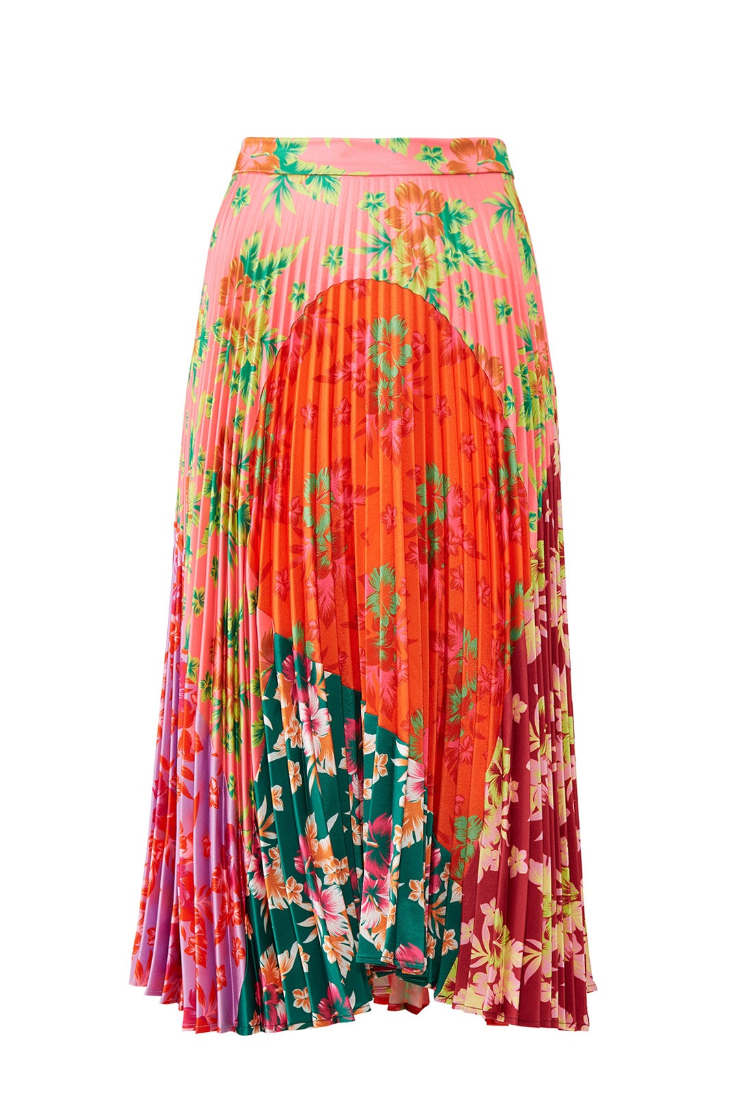 Floral Pleated Clara Skirt by DELFI Collective 3