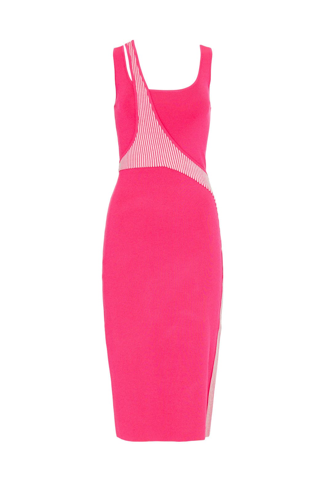 Pink Varsity Knit Dress by Esteban Cortazar x RTR | Rent the