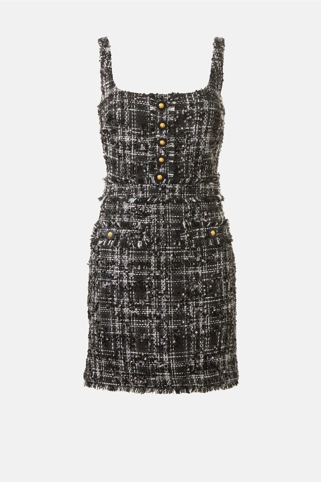 Valli Square Neck Mini Dress by L'agence 4