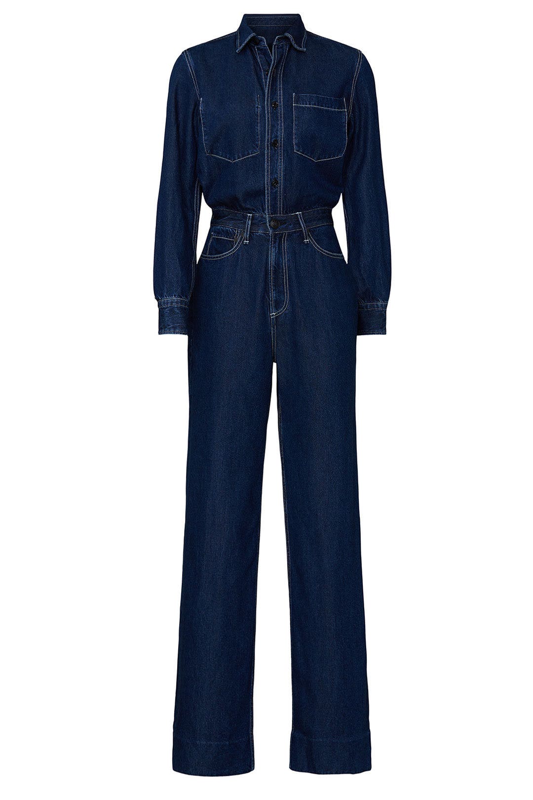 All In One Rigid Denim Jumpsuit by rag & bone JEAN 4