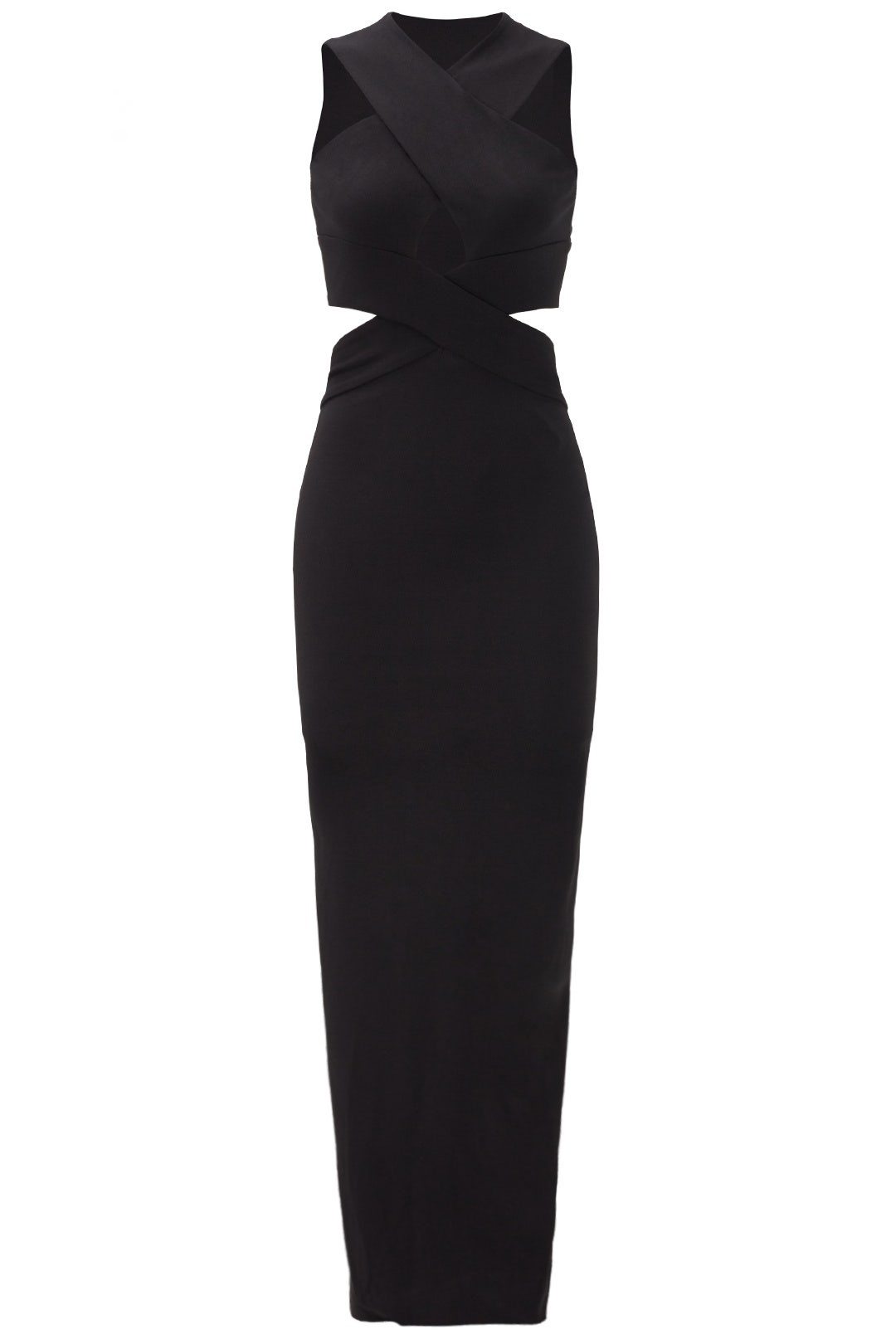 Black Adalyn Gown by Solace London 3