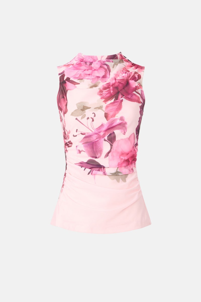 Sleeveless Mesh Top by Ted Baker London - Photo 4