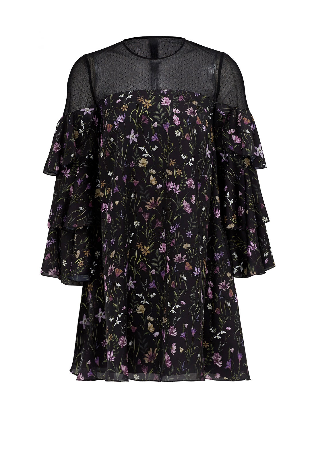 Prairie Floral Trapeze Dress by Cynthia Rowley 3
