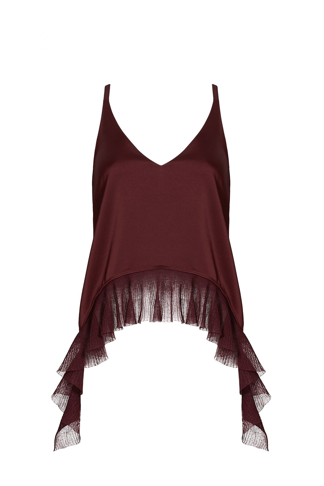 Maroon Manette Top by Elizabeth and James 4