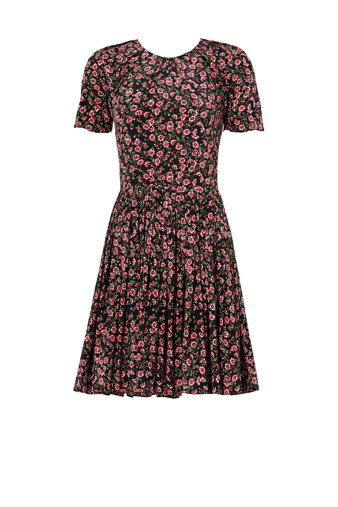 Pink Floral Printed Dress by The Kooples