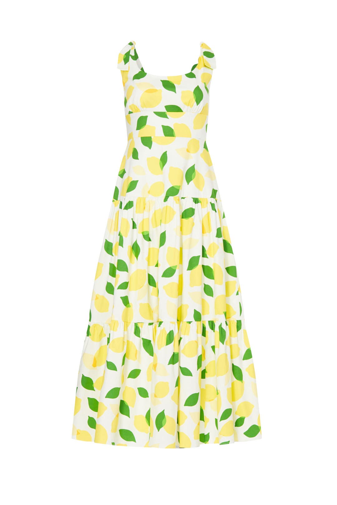 Lemon Toss Tiered Dress by kate spade new york | Rent the Runway