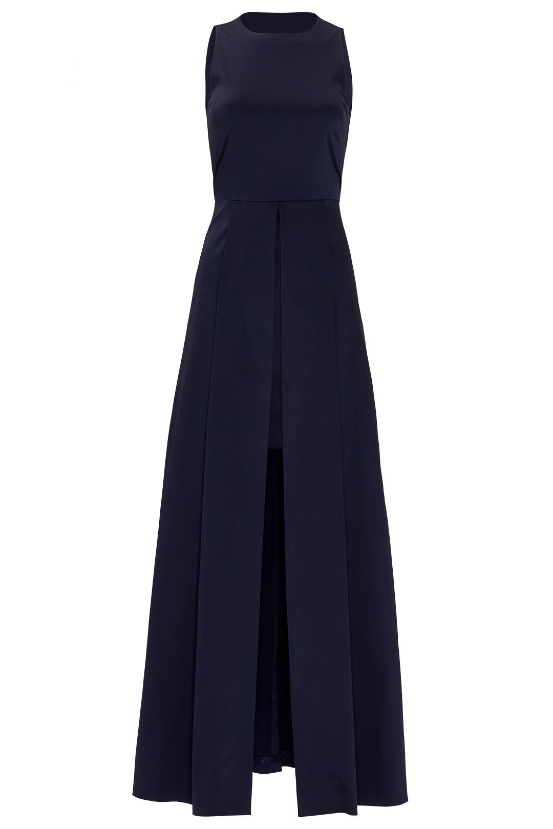 Navy Onassis Gown by Slate & Willow 3