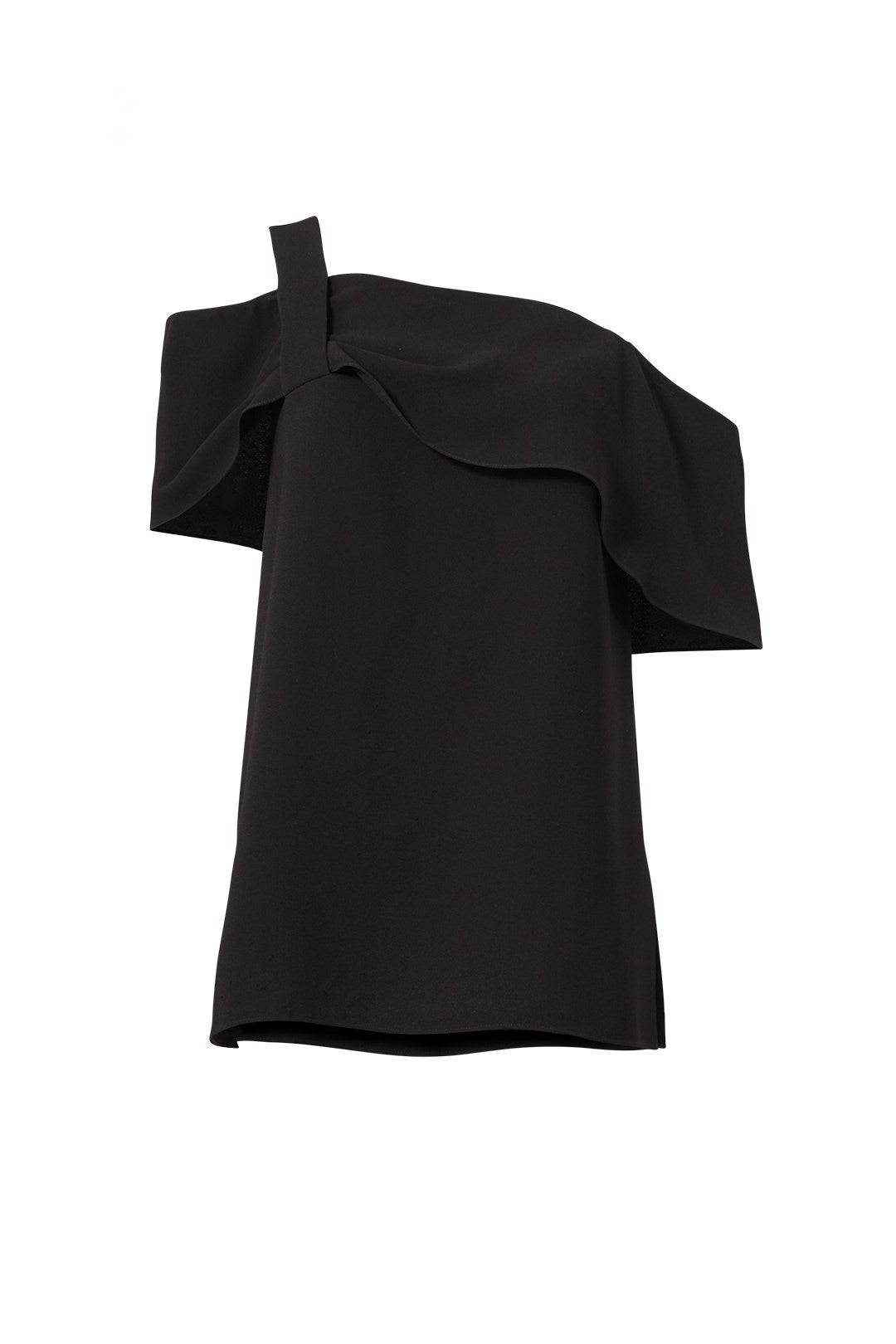 Black Draped Top by Tibi 3