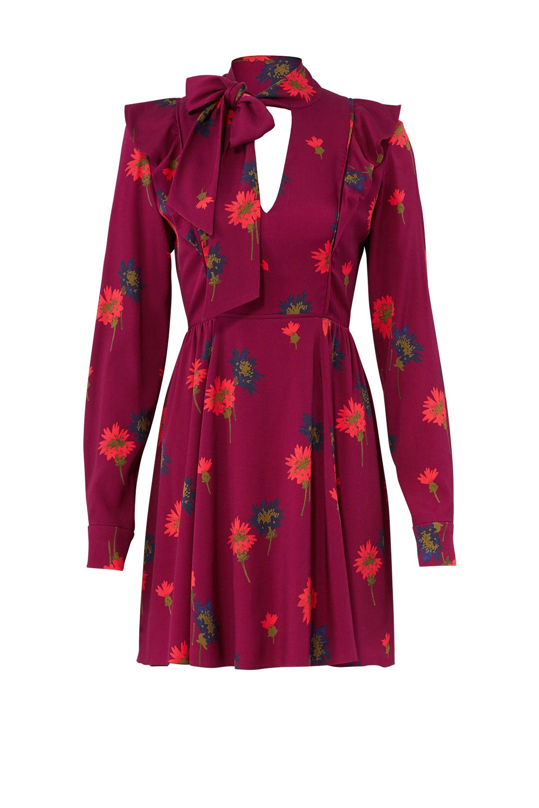 Plum Aubree Dress by Tanya Taylor