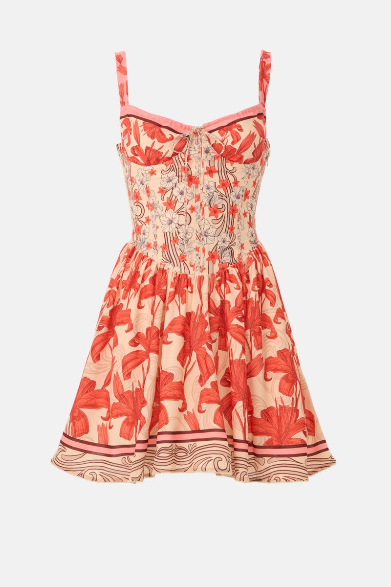 Spring Mini Dress by Agua Bendita x RTR - Photo 4