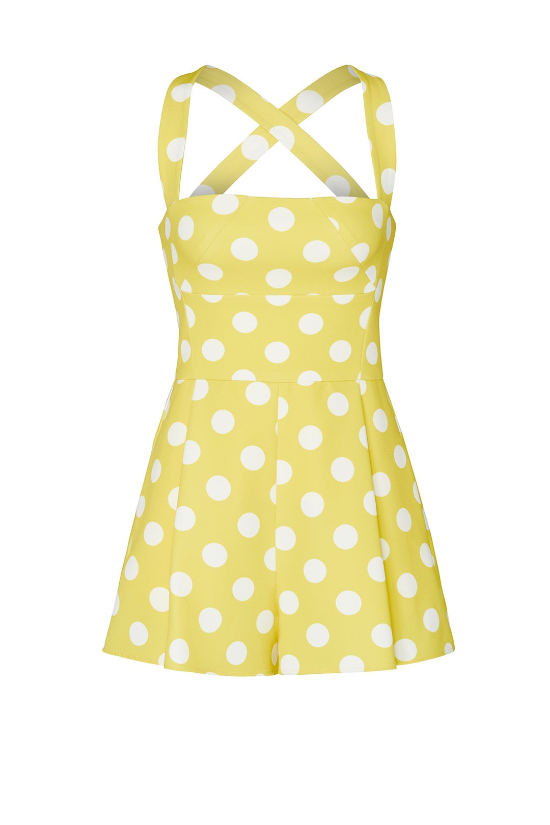 Polka Dot Emerson Romper by Black Halo 3