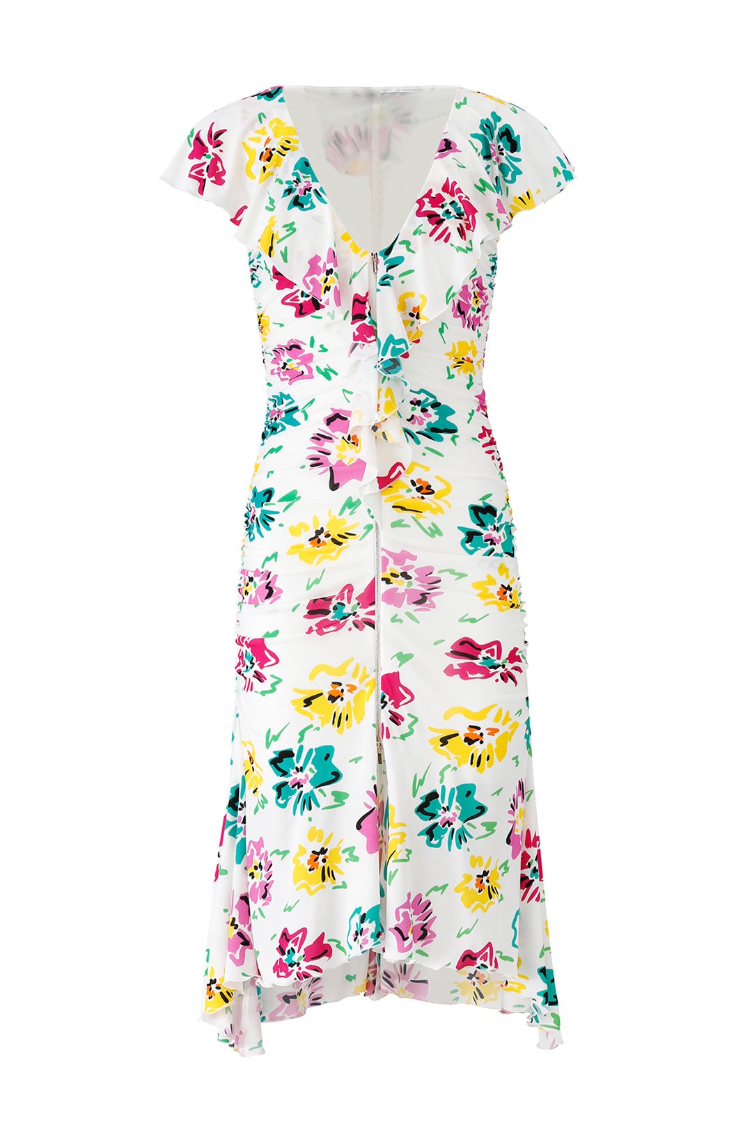 Floral Blooms Dress by Emanuel Ungaro