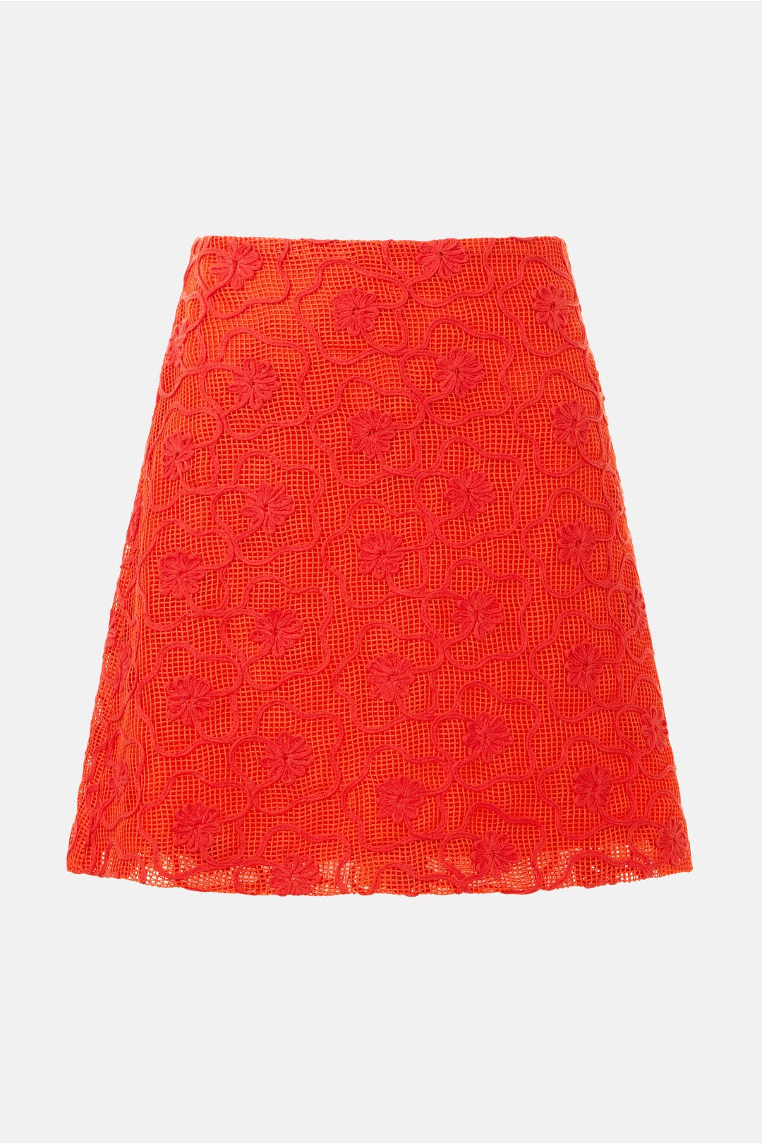 Embroidered Mini Skirt by Laundry by Shelli Segal