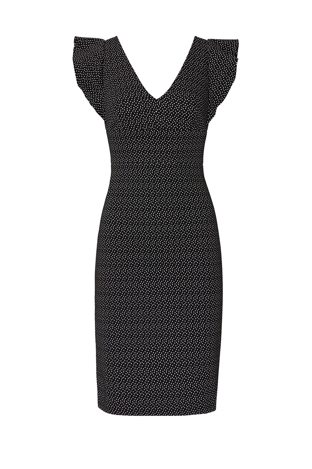 Printed Flutter Sheath by ML Monique Lhuillier 3