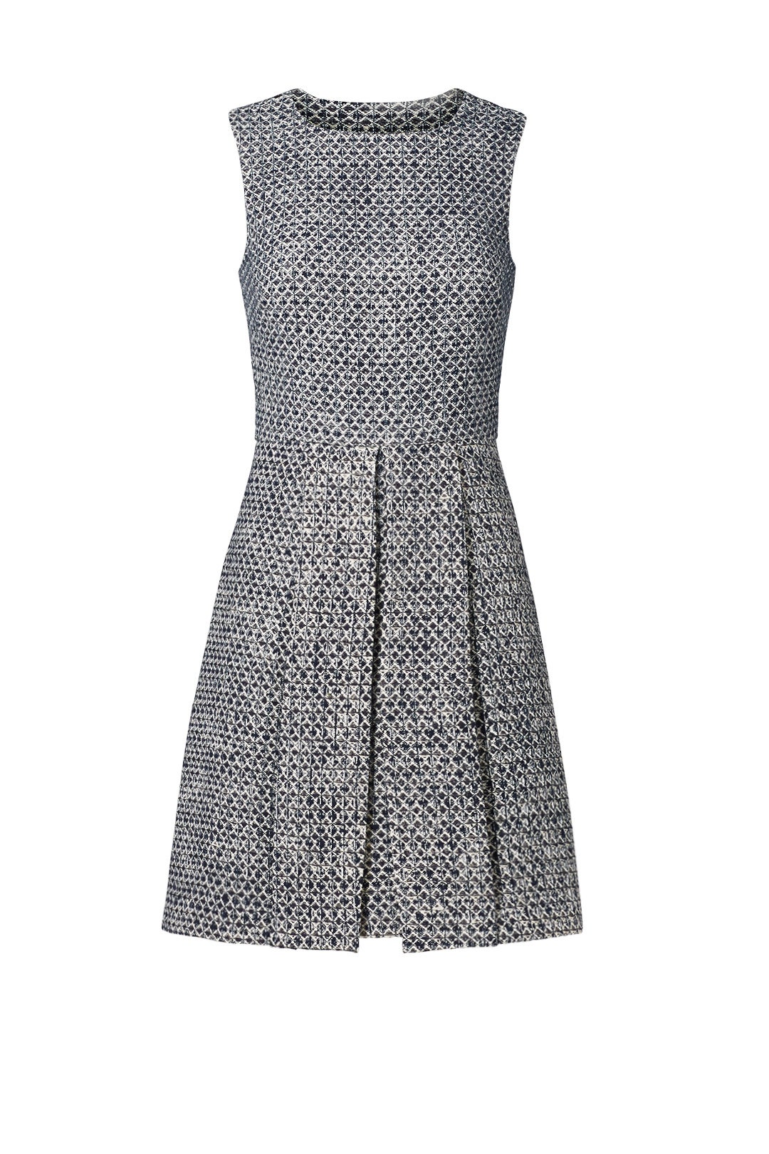 Printed Pleat Dress by Slate & Willow 3