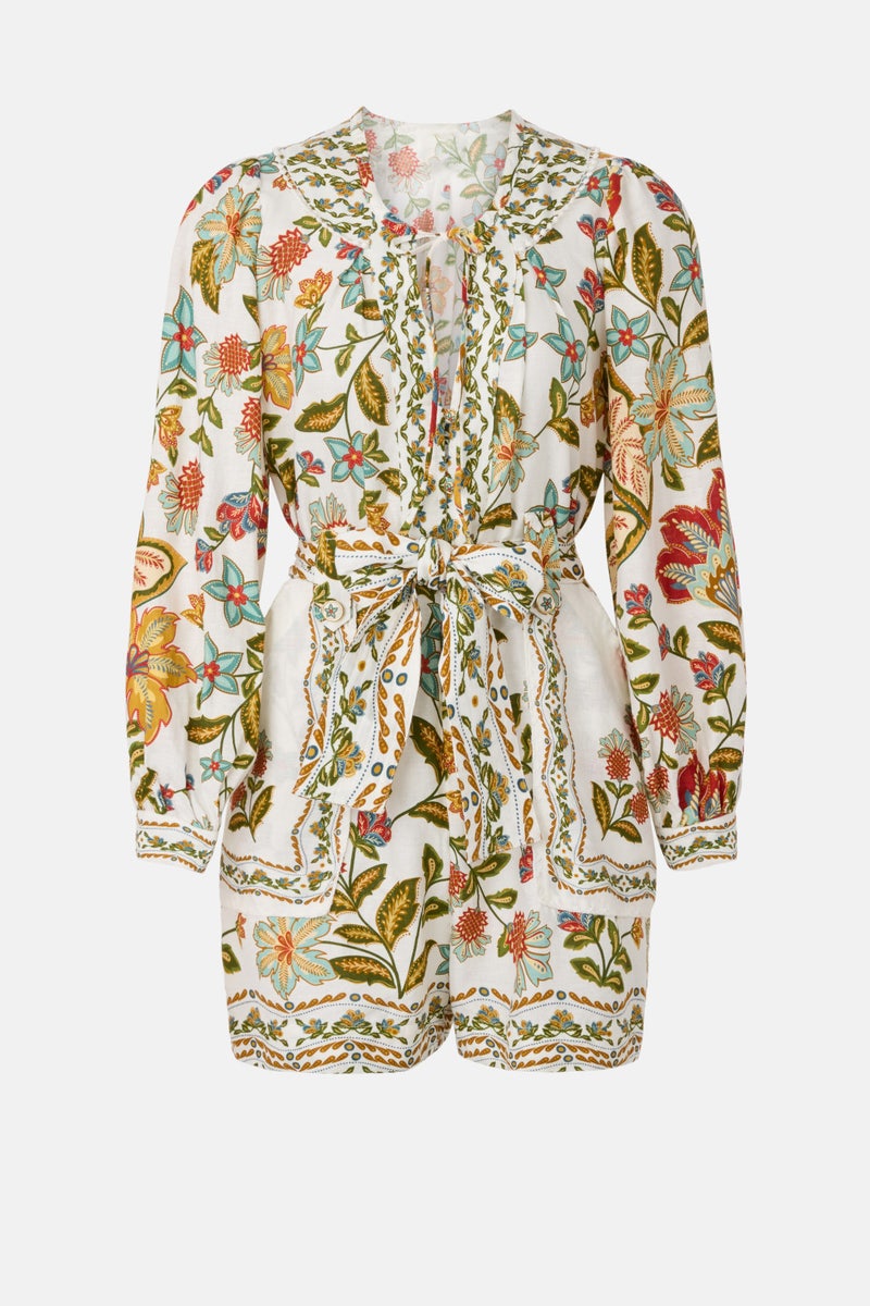 Botanicals Off-White Romper by FARM Rio - Photo 4