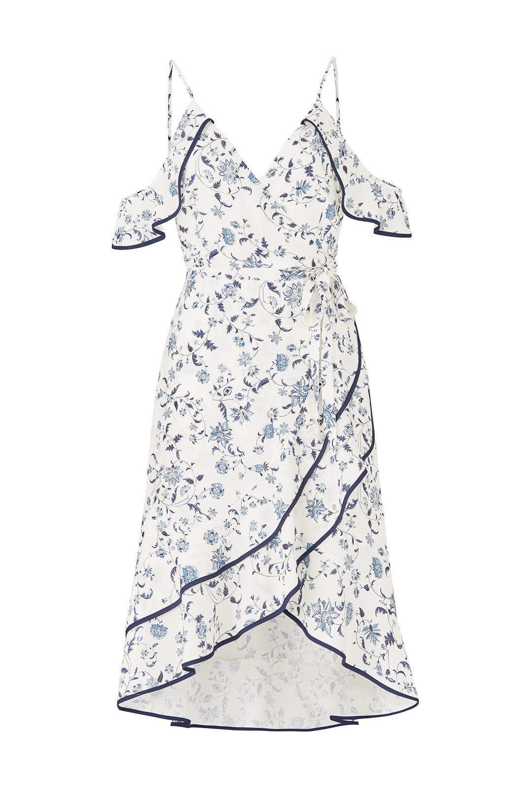 Emma Ruffled Wrap Dress by Greylin 3