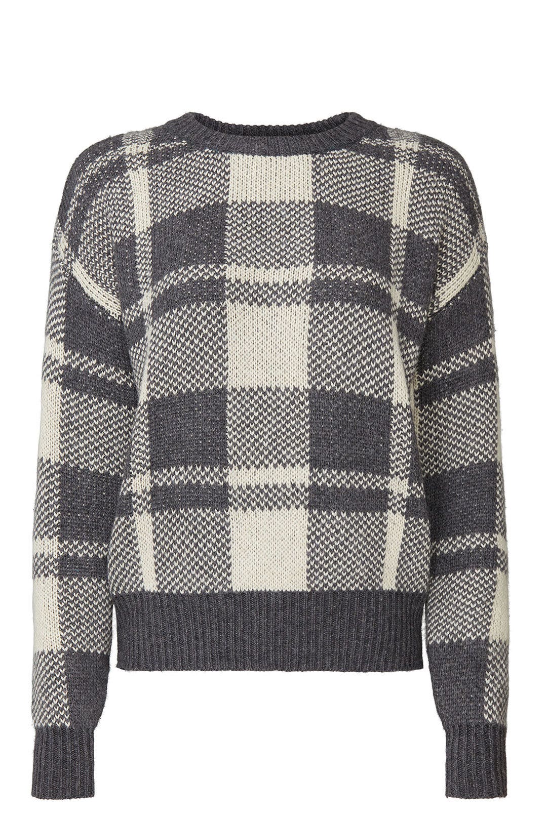 Plaid Avery Sweater by HEARTLOOM