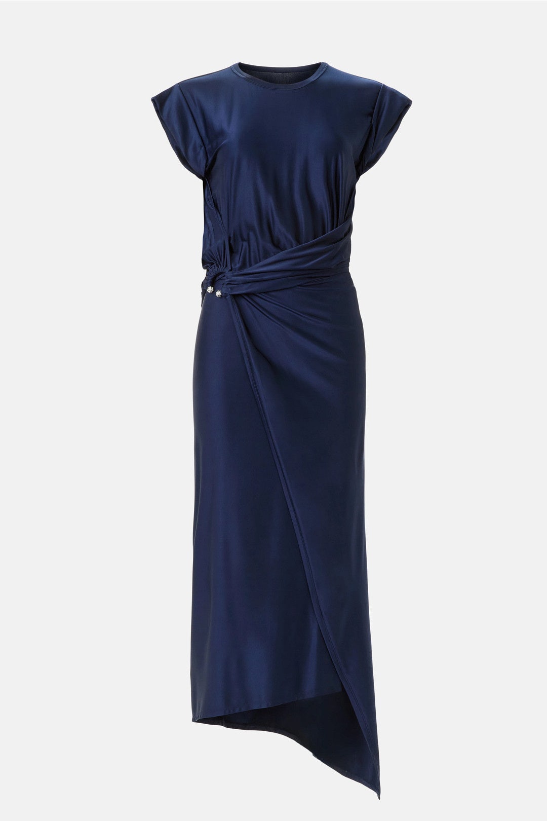 Ruched Detail Midi Dress by Rabanne