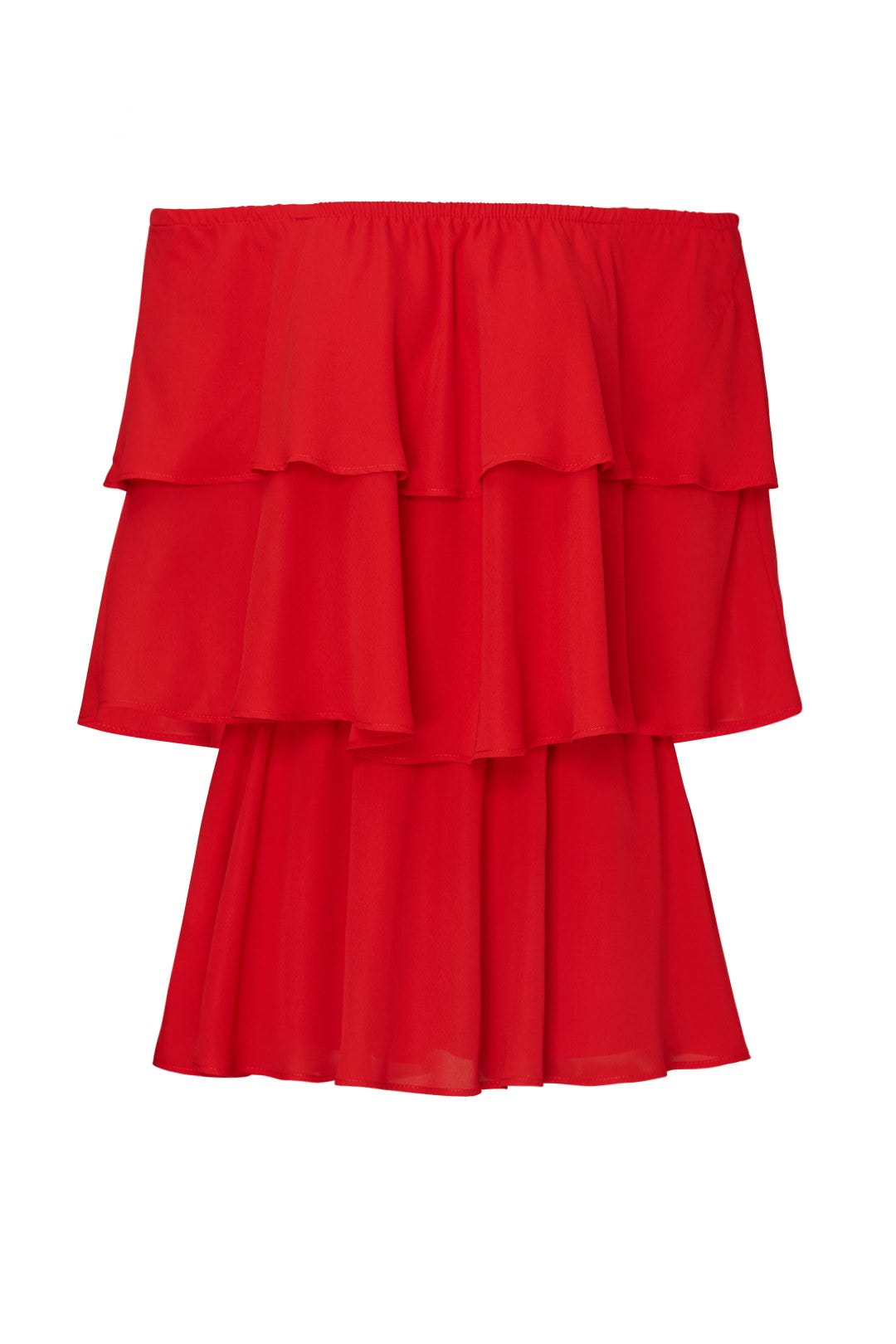 Red Triple Decker Romper by Show Me Your Mumu
