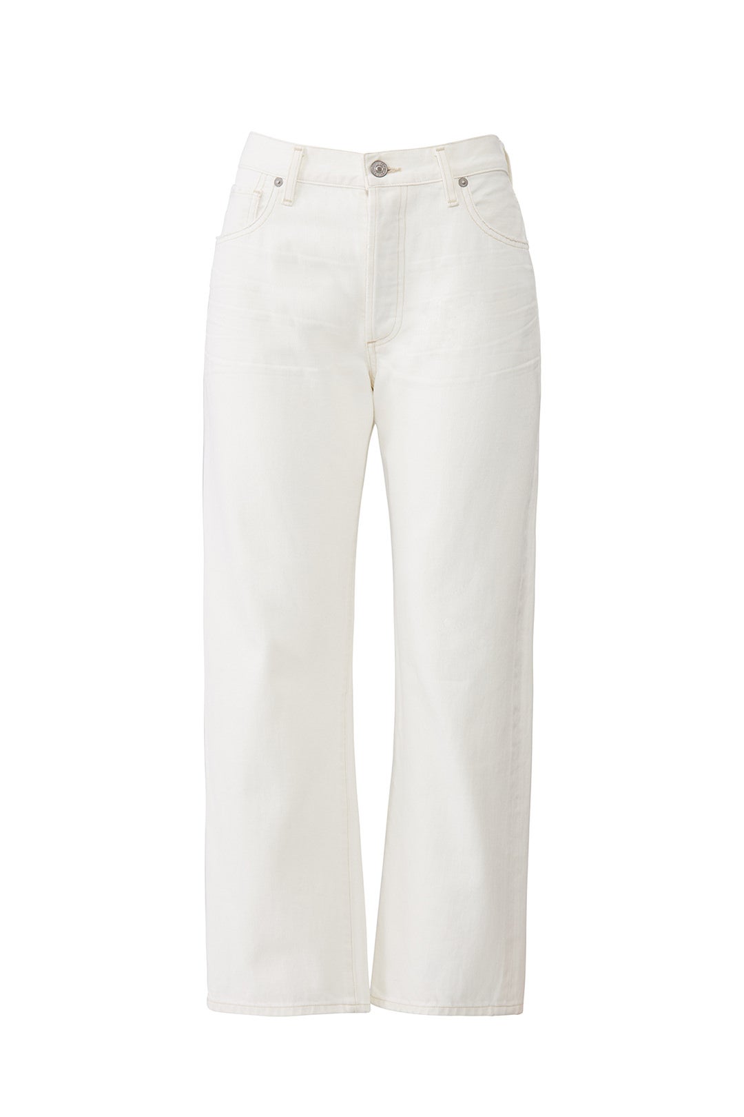 White Sacha High Rise Wide Leg Jeans by Citizens of Humanity 3