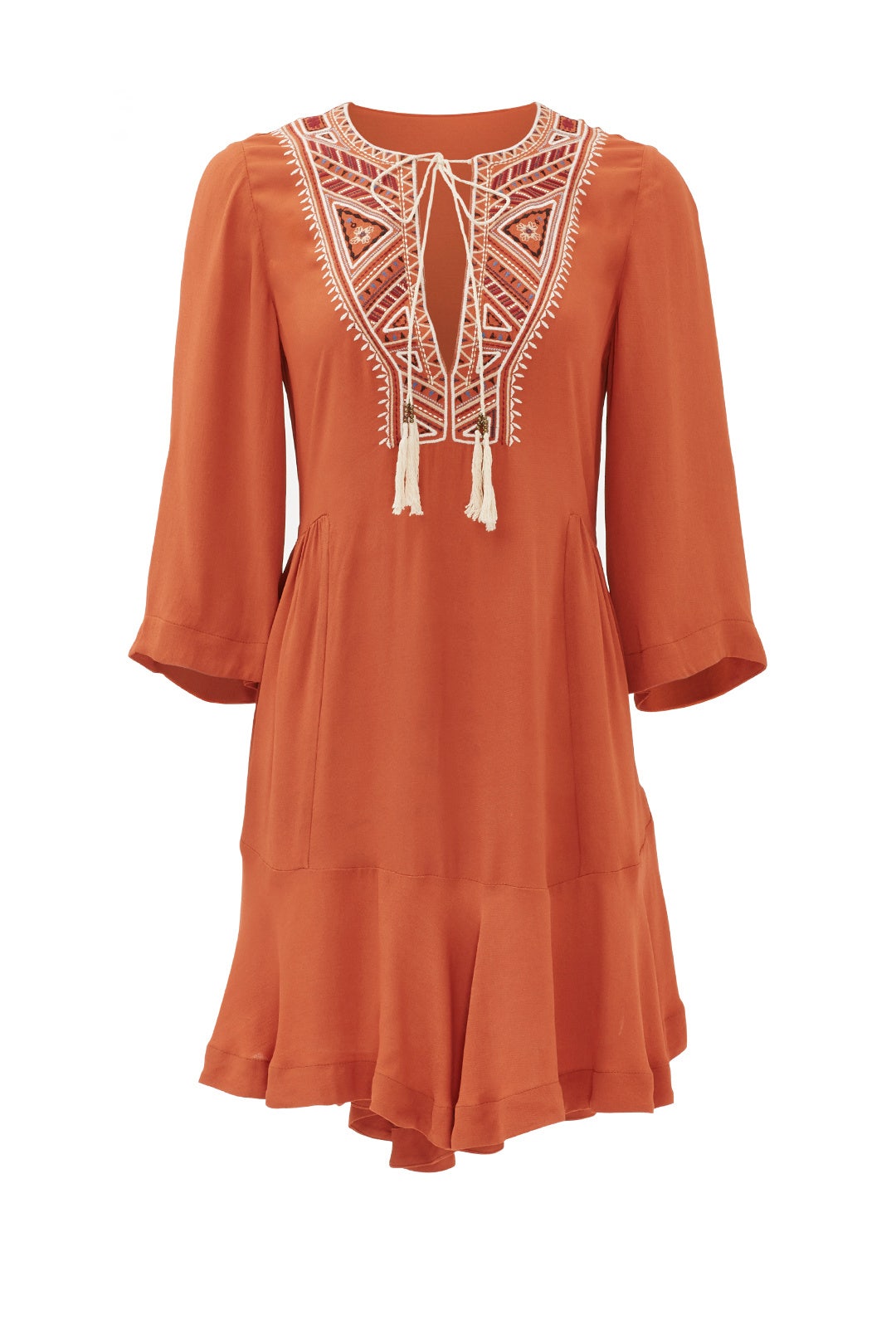 Orange Sahara Dress by Twelfth Street by Cynthia Vincent 3