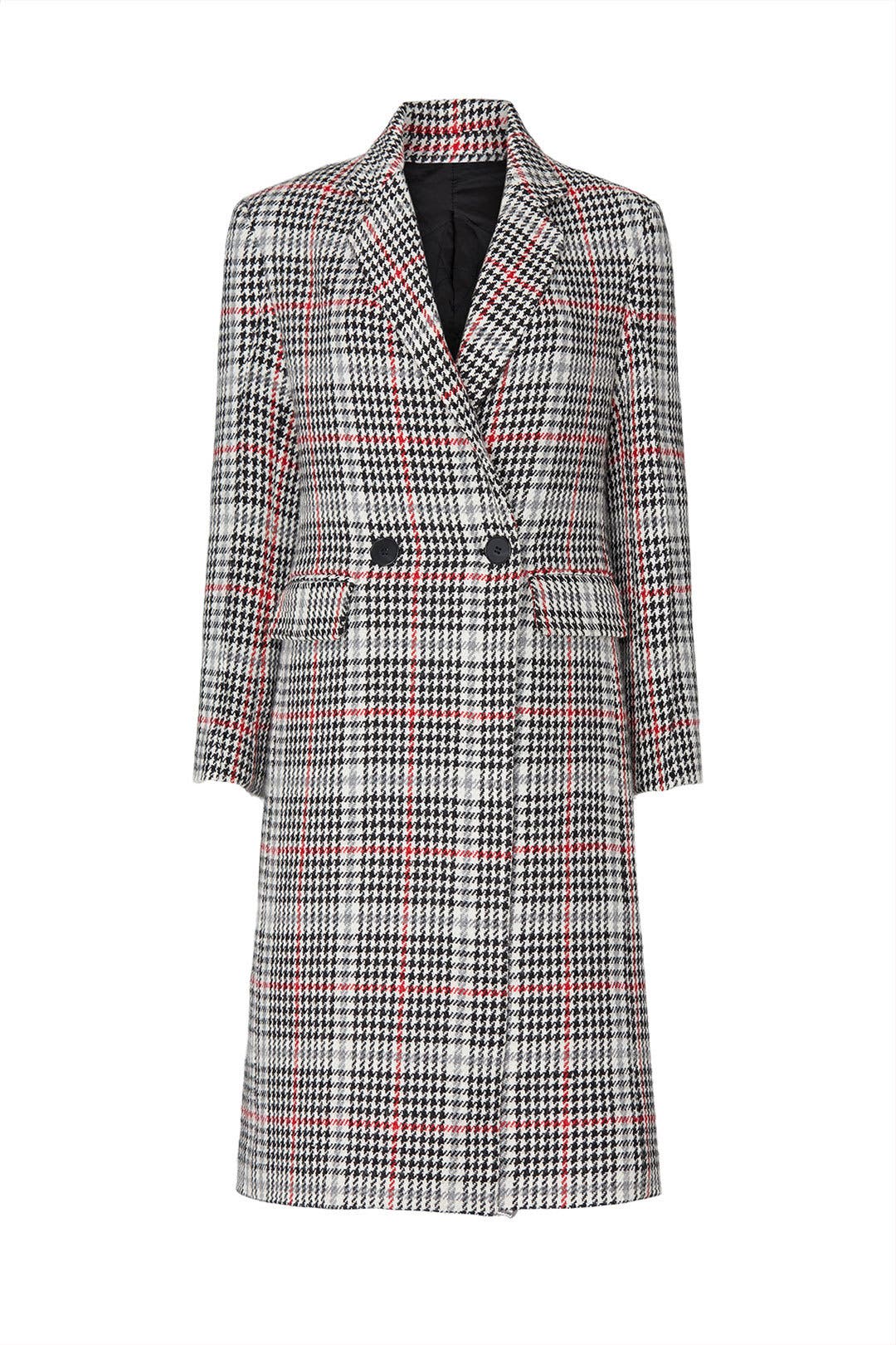 Tailored Plaid Oversized Coat by Derek Lam 10 Crosby x RTR | Rent