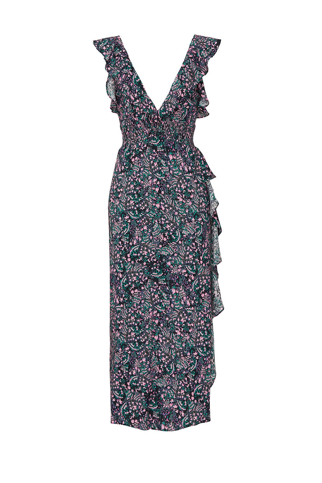 Black Floral Print Dress by Iro 4