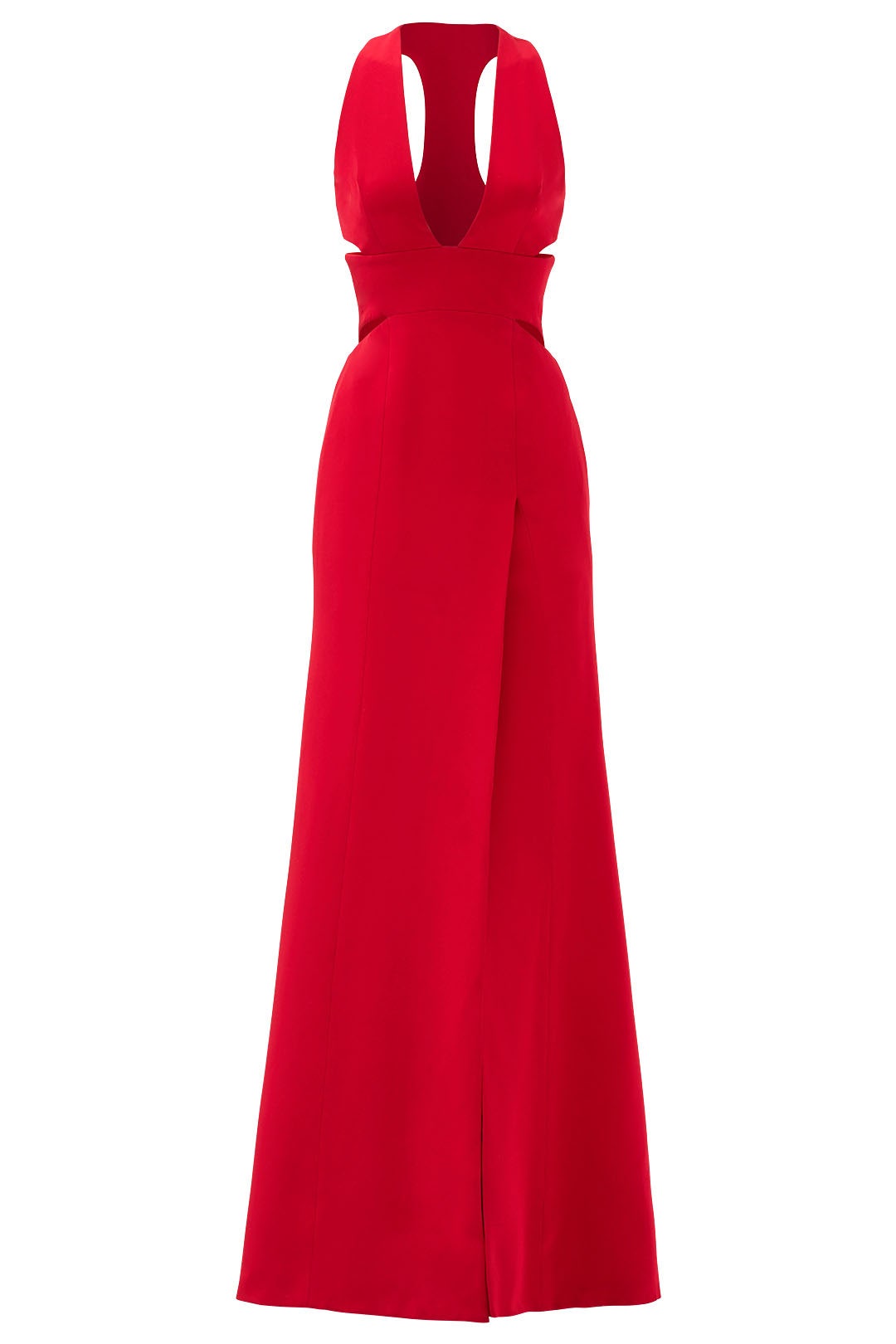 Blood Deep V Articulated Column Gown by KAUFMANFRANCO 3