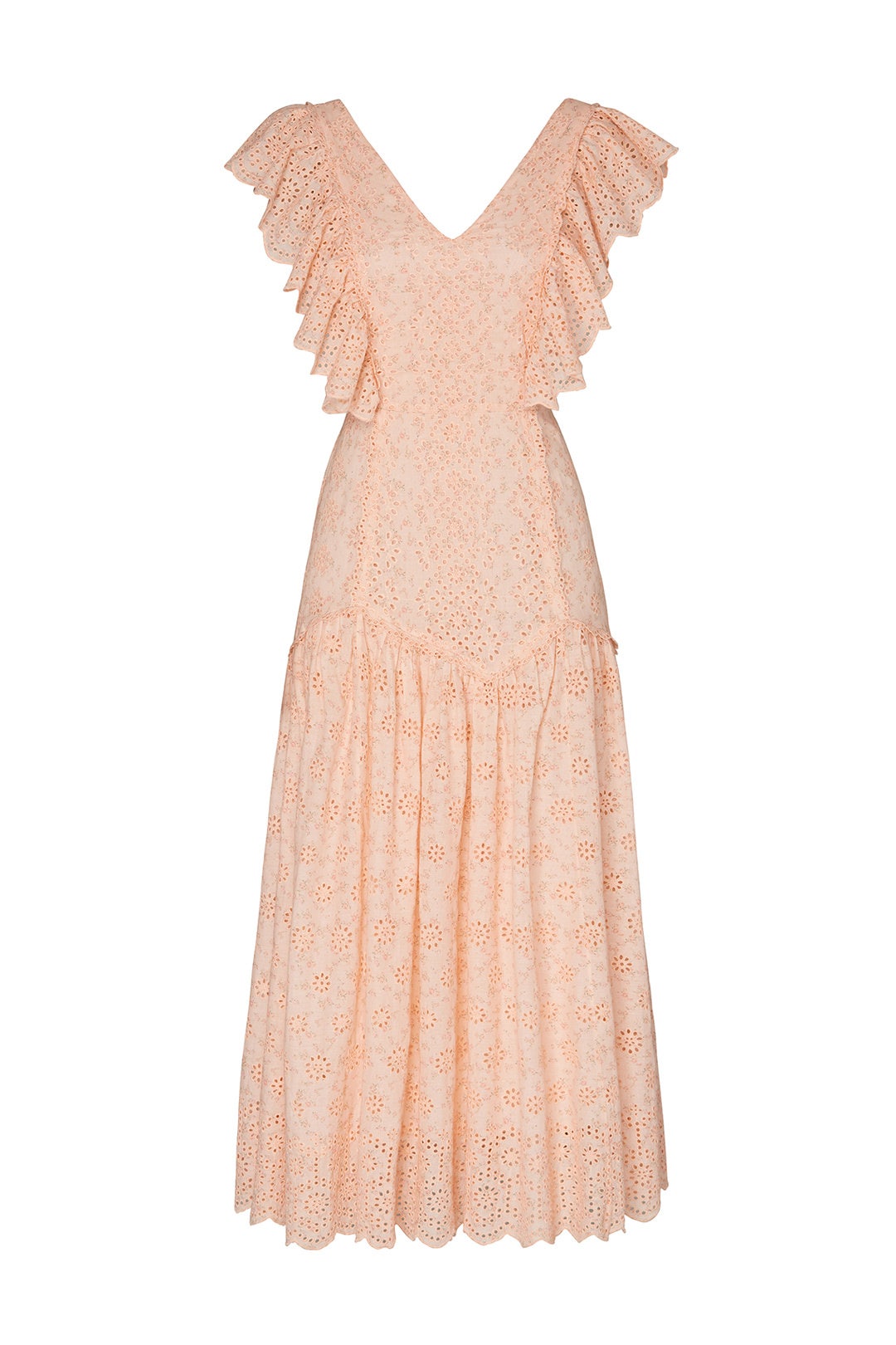 Pink Cressida Dress by LoveShackFancy 3