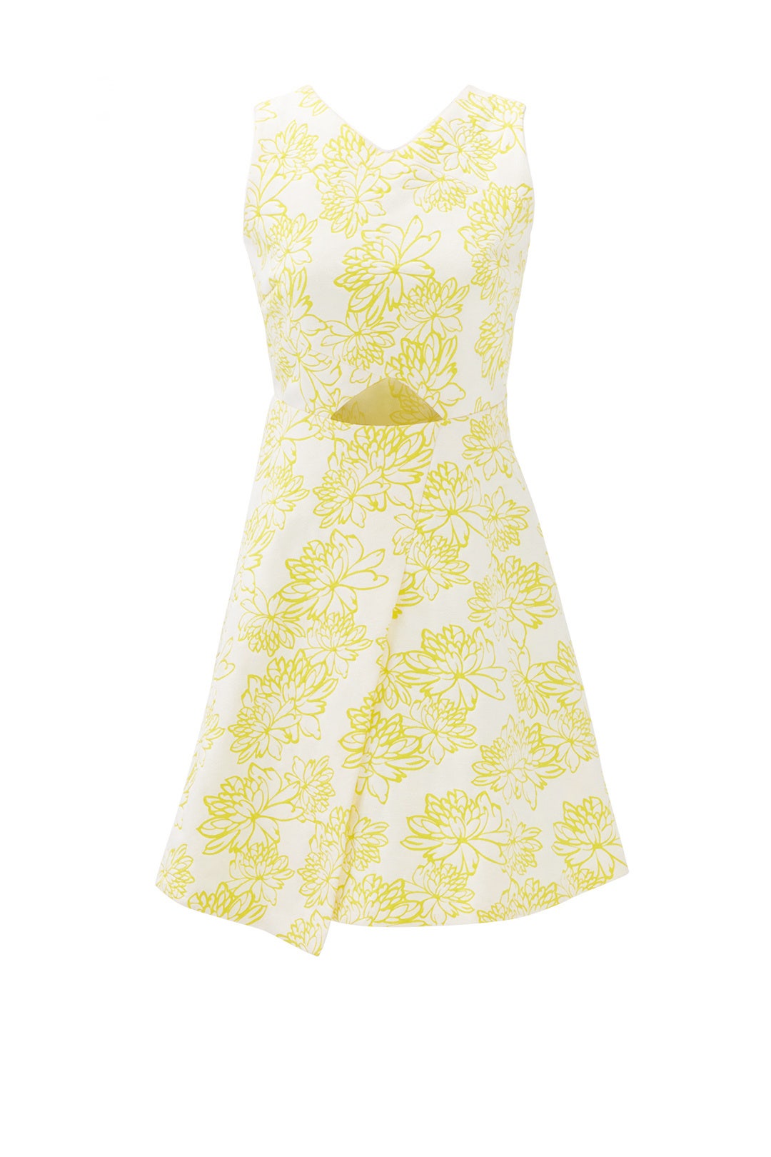 Yellow Meringue Kelsey Dress by Shoshanna